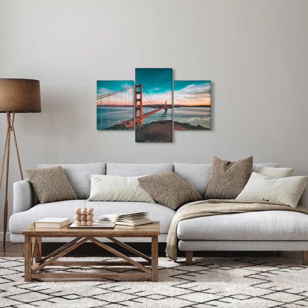 Kép - Golden Gate, San Francisco (90x60 cm)