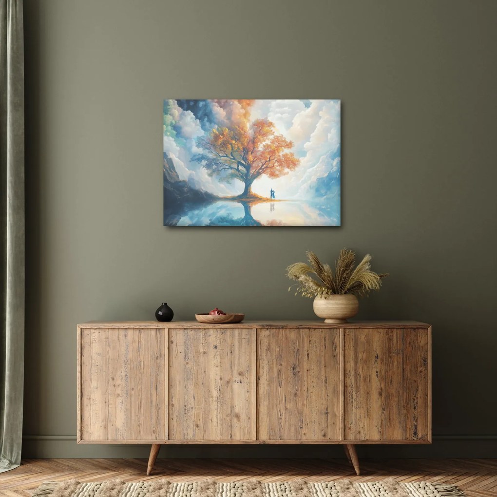 Kép – Az élet és szerelem fája (70x50 cm)