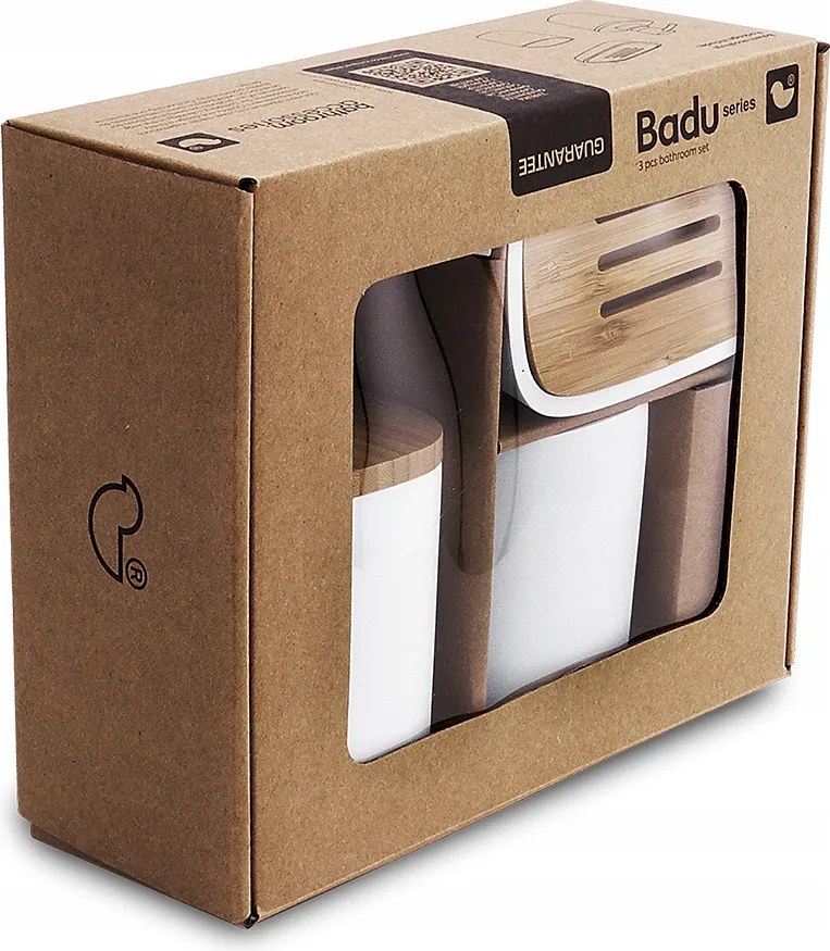 Nimco adagolókészlet, szappantartó, fogkefetartó, polirezin Ba 28000SET-05