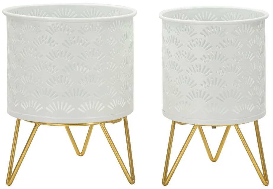 Vázatartó carly készlet 2 db ø 16x20-13x20cm