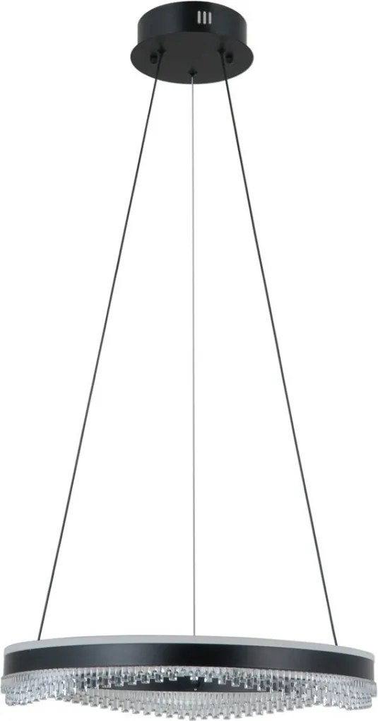 Italux Morte PND-34535-M-BK Függőlámpa 1x40W/LED IP20