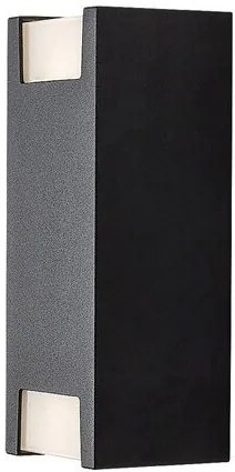 RÁBALUX 77055 CERNON Modern Kültéri Fali Lámpa Fekete GU10 IP44