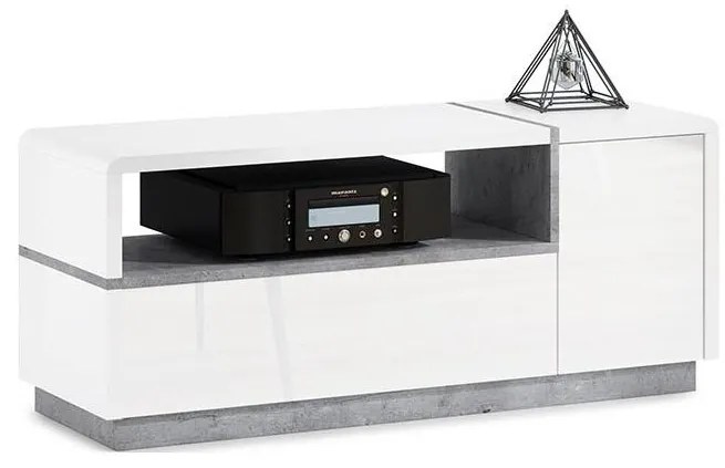 FRED TV állvány fehér/szürke