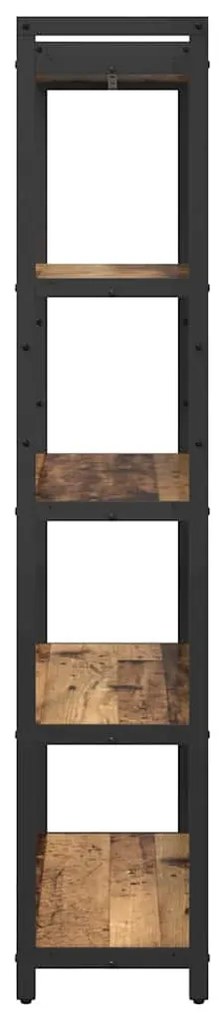 Könyvszekrény Régi fa 80 x 30 x 153 cm Faanyag