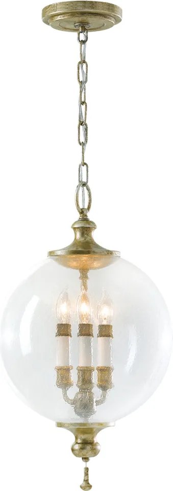 ELSTEAD FE-ARGENTO-P ARGENTO Klasszikus Függesztett Lámpa Antik Ezüst E14 IP20