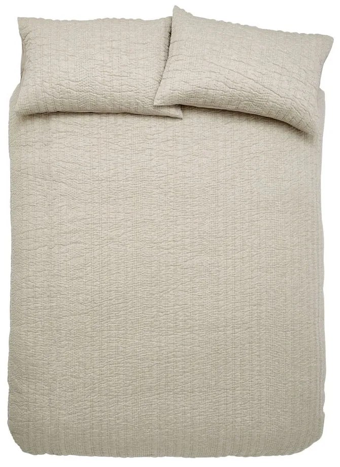 Bézs egyszemélyes ágyneműhuzat 135x200 cm Tamba Stripe – Pineapple Elephant