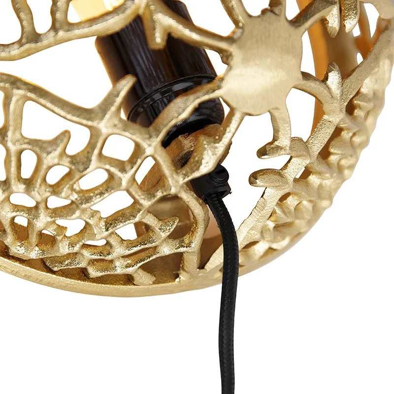 Art Deco fali lámpa arany - Maro