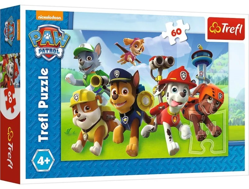 Gyermek Puzzle - Paw Patrol III. 60 db