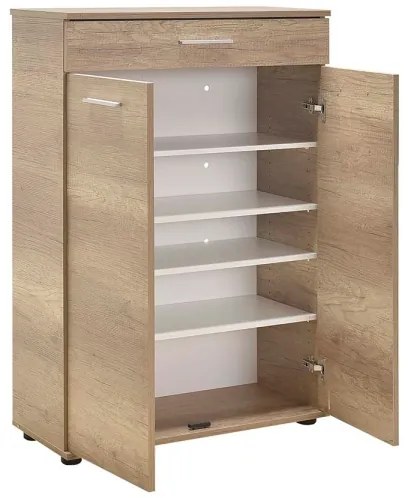 Cipősszekrény 108x73 cm barna