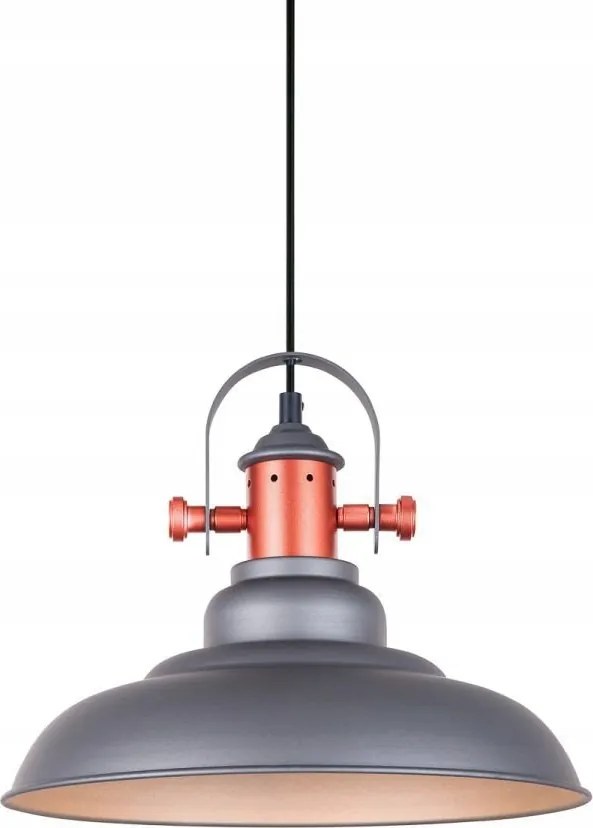 Temper függőlámpa MDM-2986/1 Gr Italux Modern mennyezeti lámpa