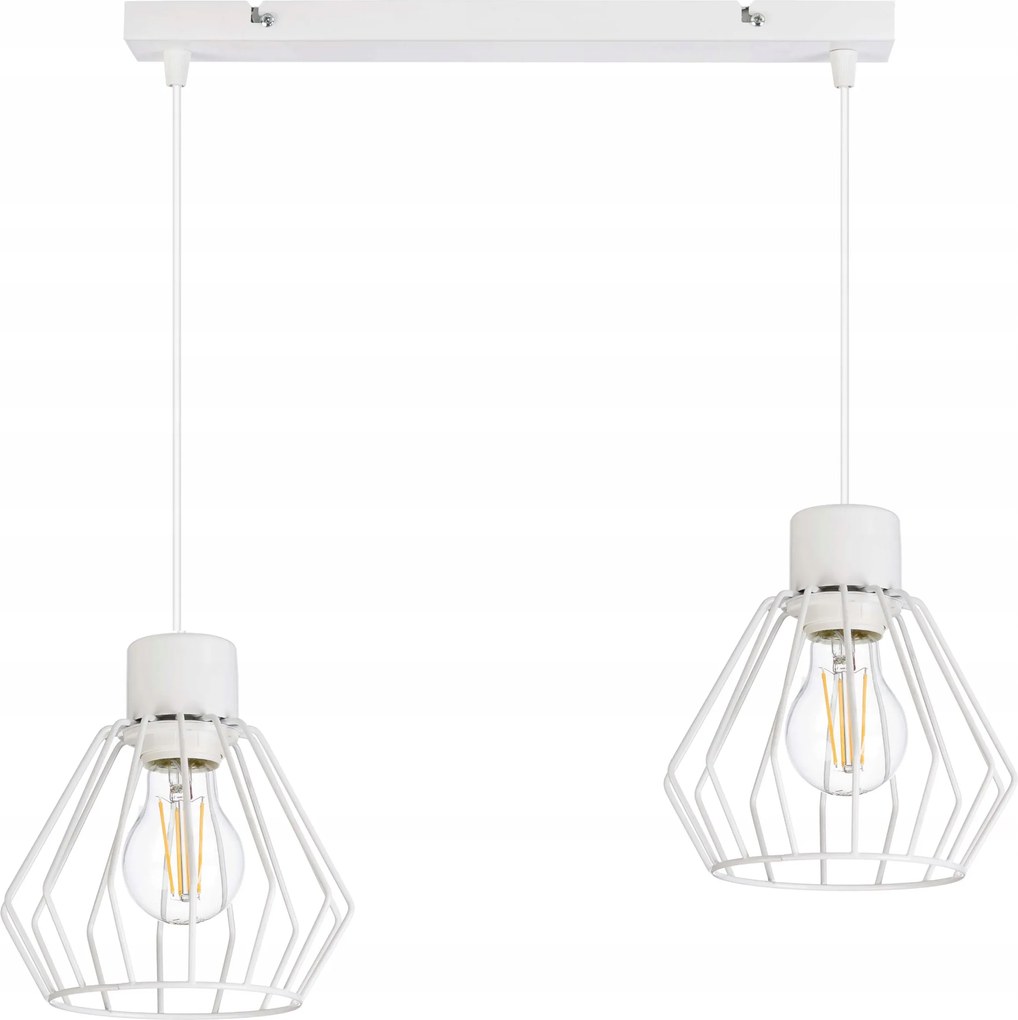 Függő mennyezeti lámpa Túlnyúlás E27 csillár loft Drót