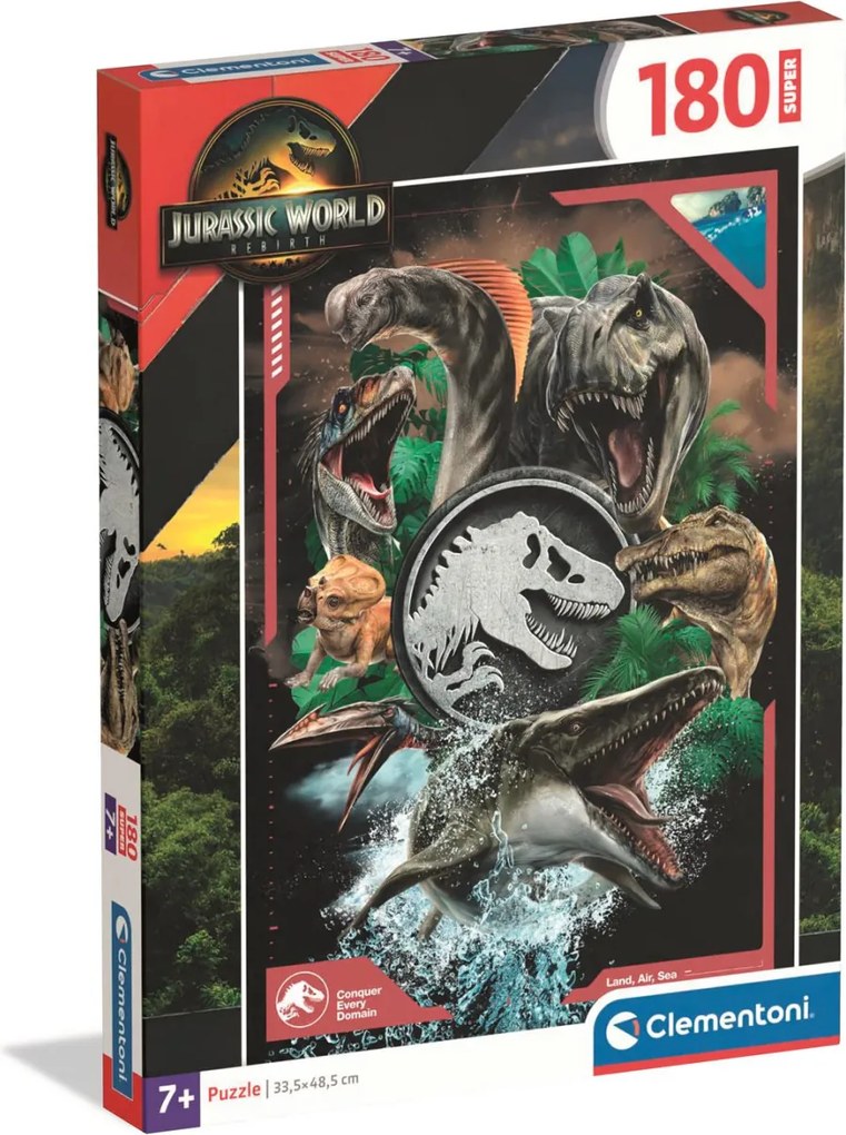 Jurassic World Dominance 180 db-os puzzle Clementoni