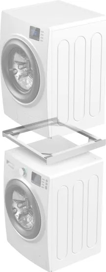 Meliconi 656115 - 70 cm-es mosógép és szárítógép összekötő elem, fehér