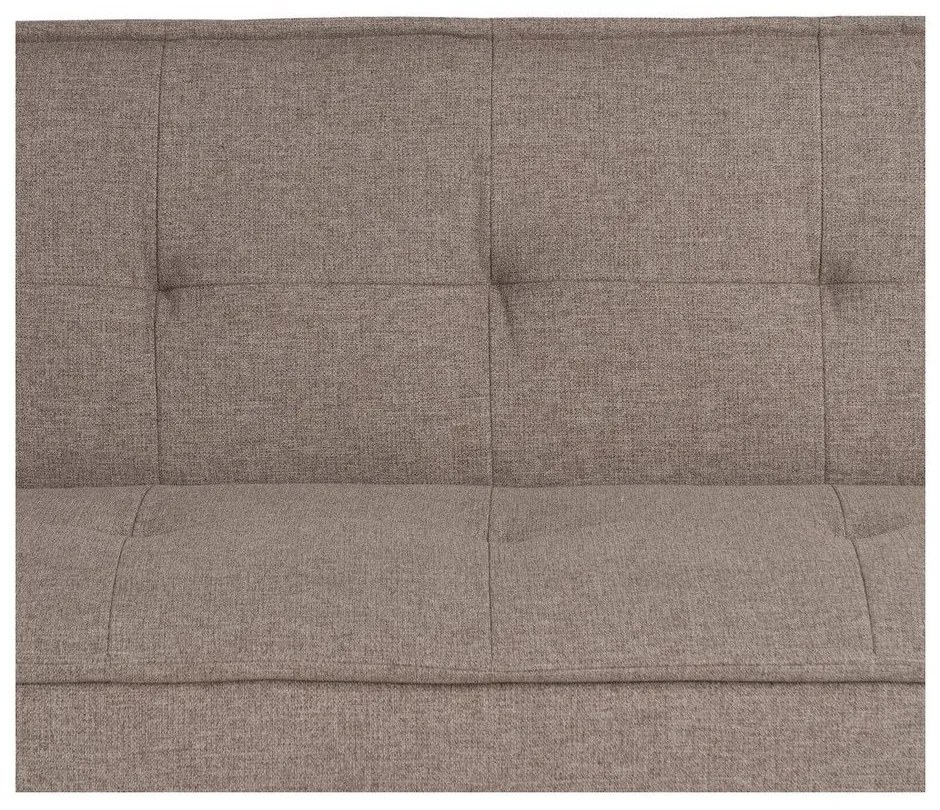 Szürkésbézs zsenília kinyitható kanapé 181 cm – Ixia