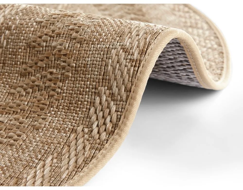 Almendro bézs kültéri szőnyeg, Ø 160 cm - NORTHRUGS