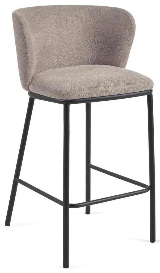Világosbarna bárszék (ülésmagasság 65 cm) Ciselia – Kave Home