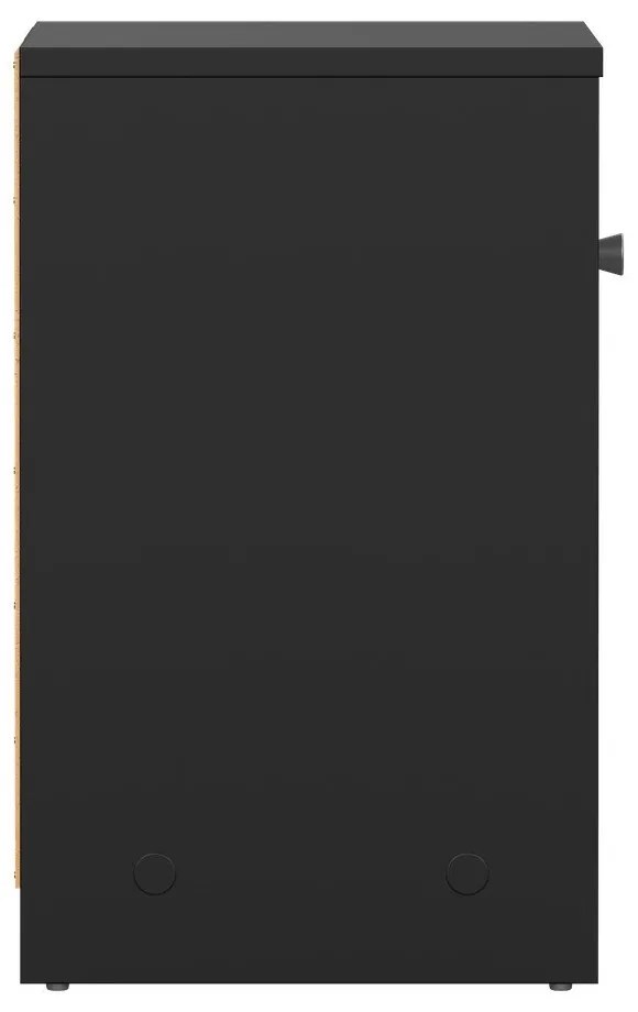 Fekete éjjeliszekrény May – Tvilum