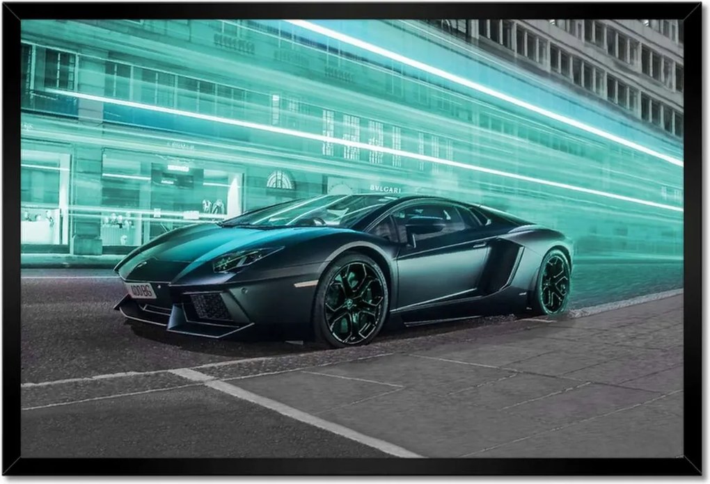 Poszterek keretben 60x40 Türkiz hatalom