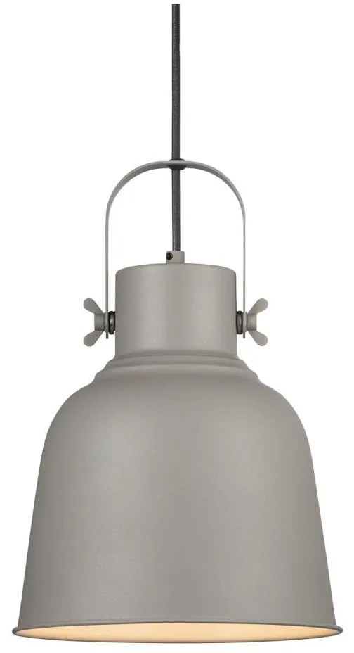 Nordlux - Csillár zsinóron ADRIAN 1xE27/25W/230V átm. 25 cm szürke