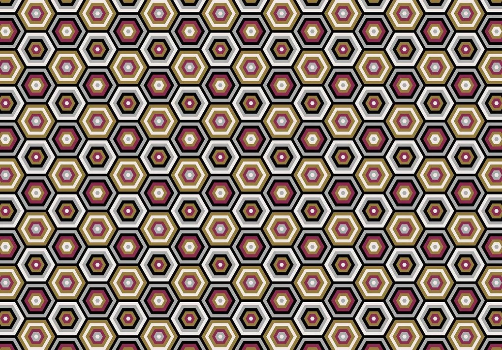 Fotótapéta - Hatszög (152,5x104 cm)