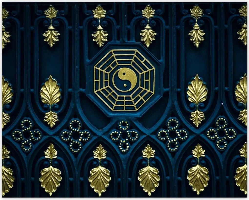 Poszterek 50x40 Absztrakt Arany harmónia