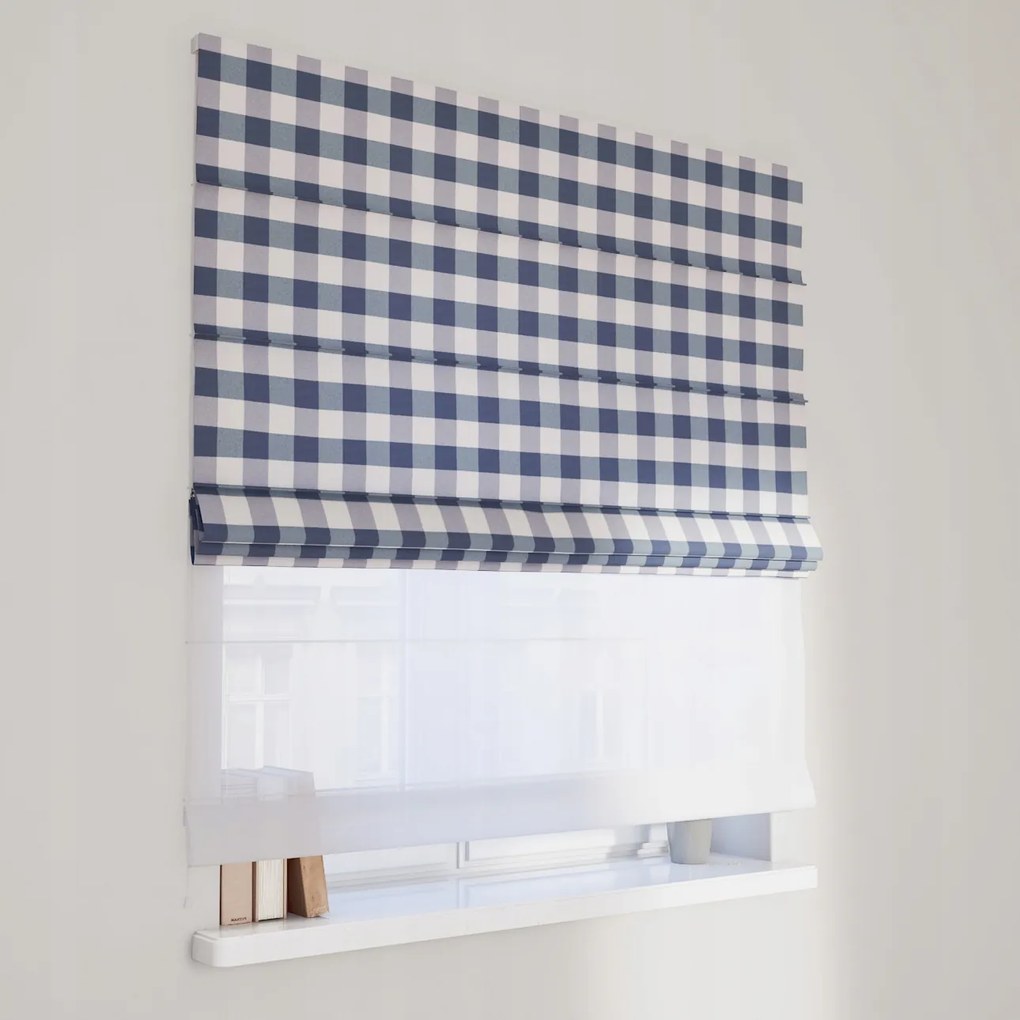 Kész Római roló Duo 120x180cm kék