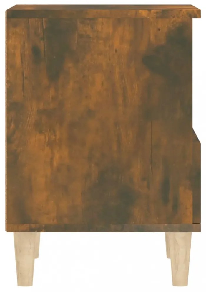 füstös tölgy színű éjjeliszekrény 40x35x50 cm
