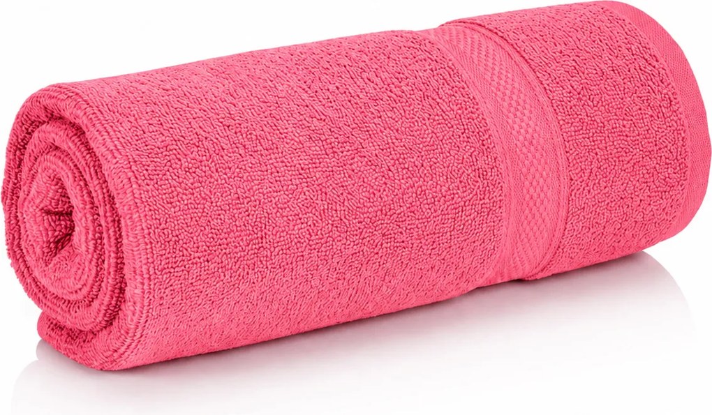 CLARYSSE ELEGANCE törölköző 60x110 cm korall, 100% pamut