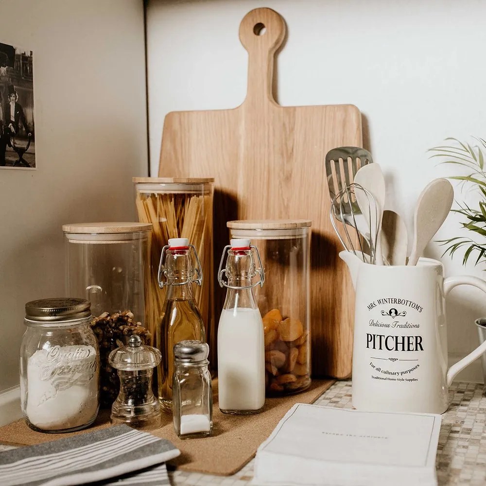 WOODLOCK üveg tároló, 2300 ml