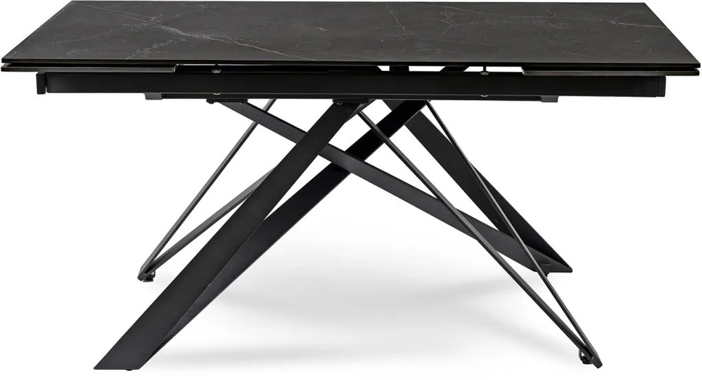 Stół MAXIME Ceramiczny Rozkładany 160-240 cm Czarny márvány