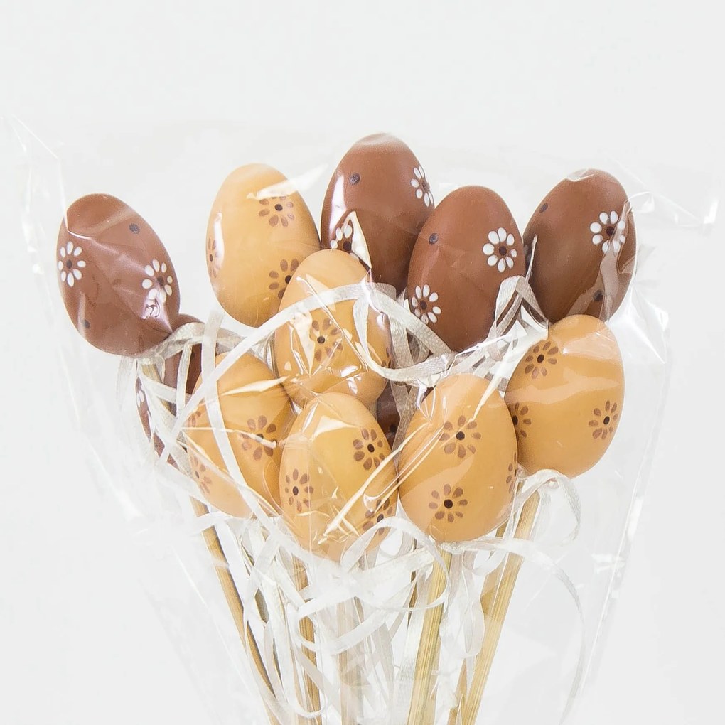 12x Húsvéti tojás Homokkosár Tojás Húsvéti tojás Pik 26cm/4cm