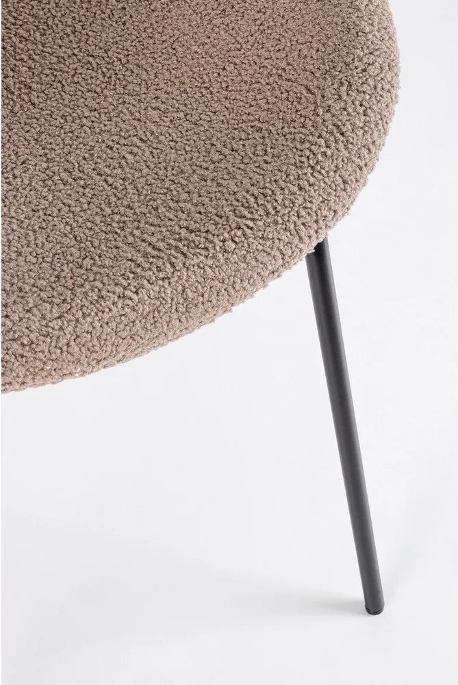 Bézs kárpitozott étkezőszék Maddie – Yes Everyday