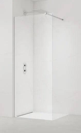 SAT Walk-in zuhanyparaván 140 cm rejtett profil a burkolat alatt SATBWI140PRPO