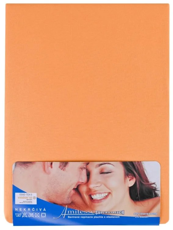 EMI mandarin szupersztreccs lepedő, 90 (100)x200-as lap