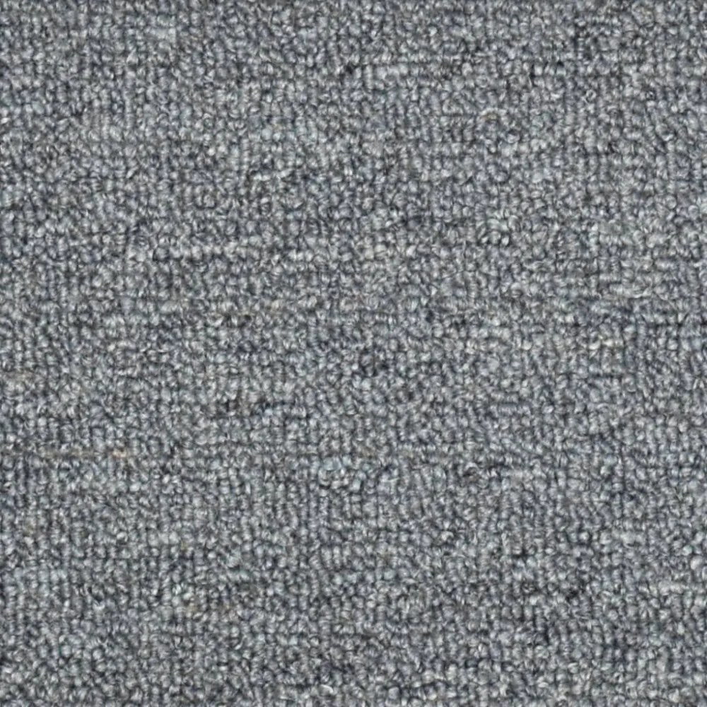 15 db világosszürke és kék lépcsőszőnyeg 56 x 17 x 3 cm