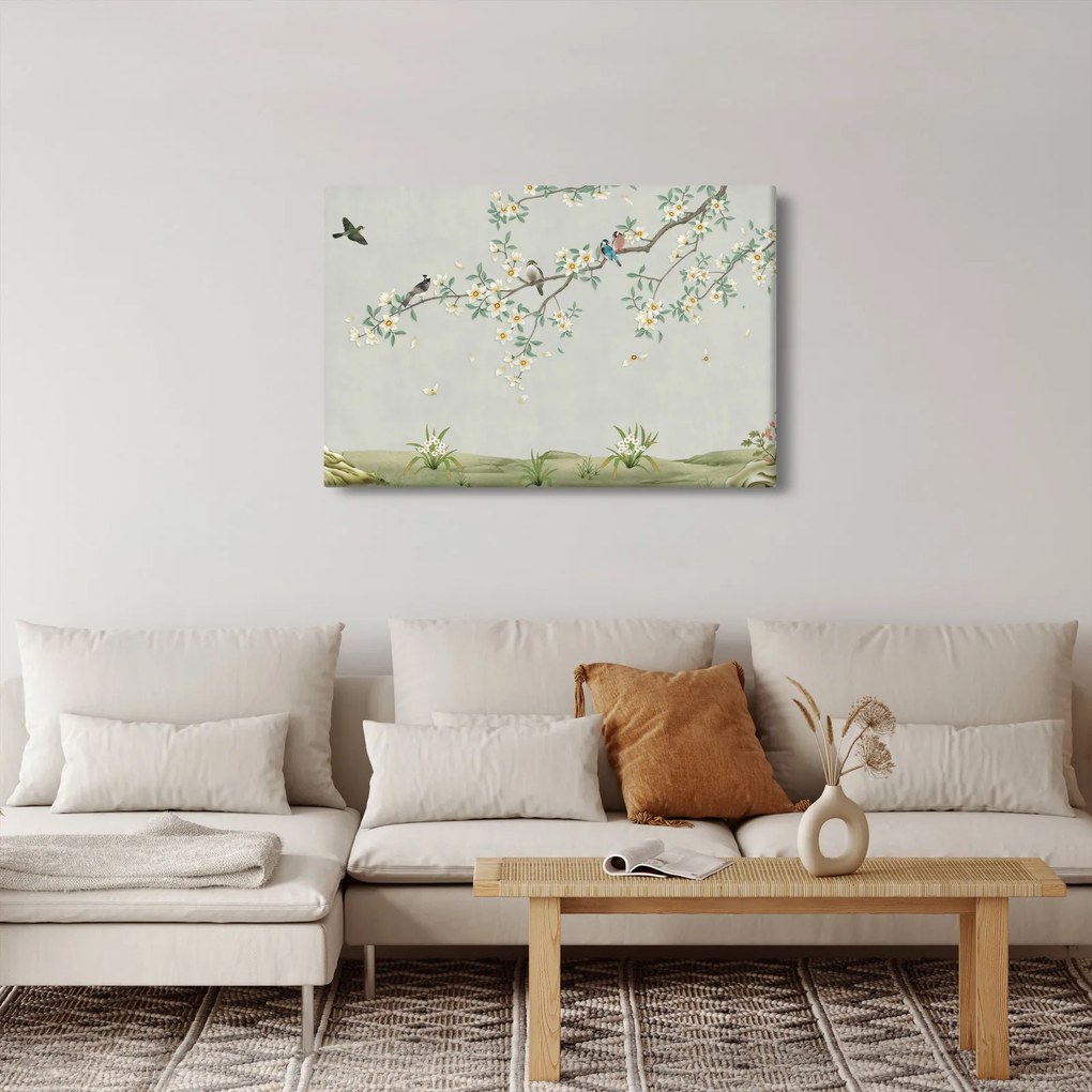 Kép - madárleszállás (90x60 cm)