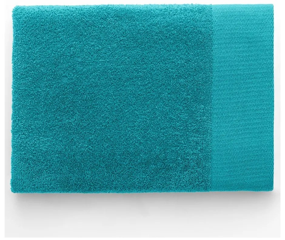 Türkiz frottír pamut törölköző 50x100 cm Amari – Restilo