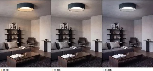Brilagi - LED mennyezeti lámpa VELVET VARI LED/24W/230V CCT átmérő 45 cm zöld
