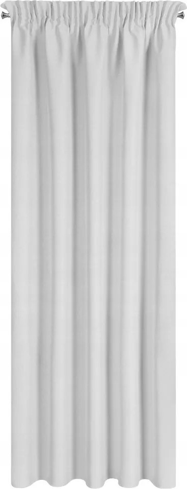 Készfüggöny Suzan 135x270 ezüst 100% blackout szállodai sötétítő
