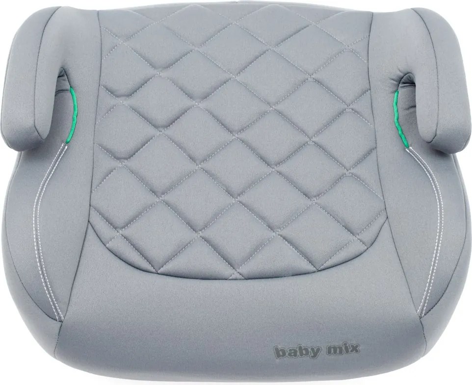 Autós ülésmagasító  BABY MIX HERO Plus ISOFIX I-SIZE grey