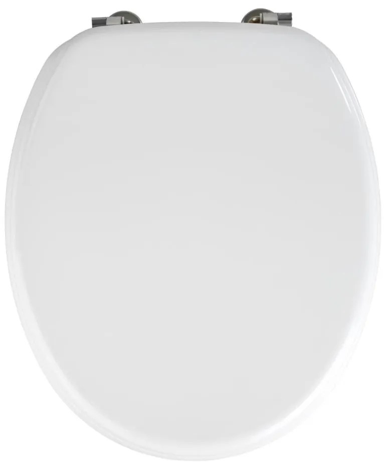 WENKO 154008100-WC ülőke VALENCIA 43x36 cm fehér/ezüst