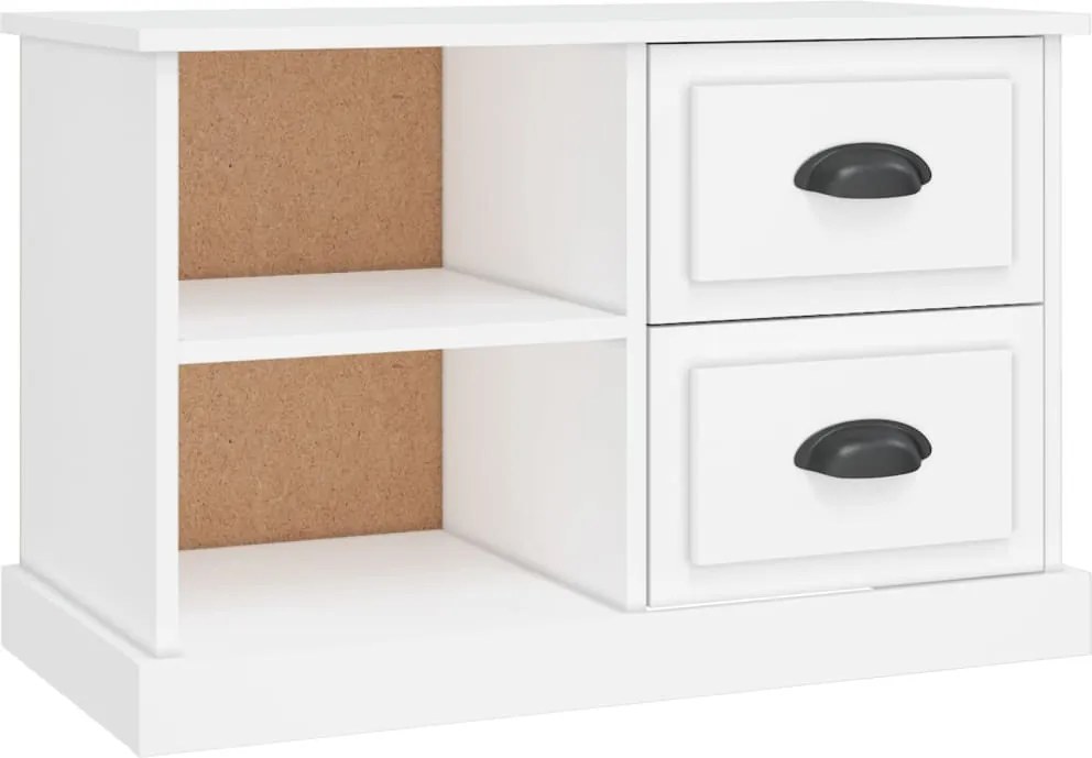 vidaXL fehér szerelt fa TV-szekrény 73 x 35,5 x 47,5 cm
