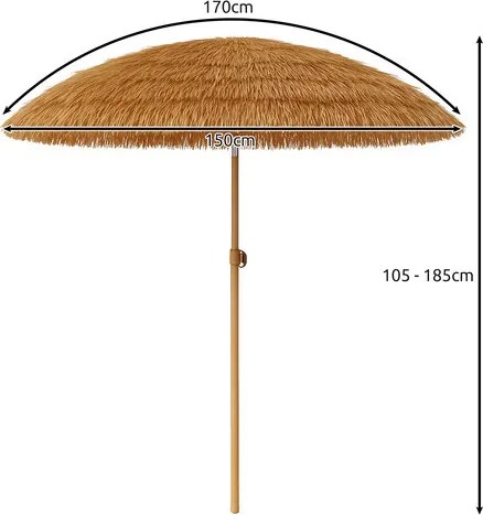 Garden umbrella - Hawaiian Gardlov 25326