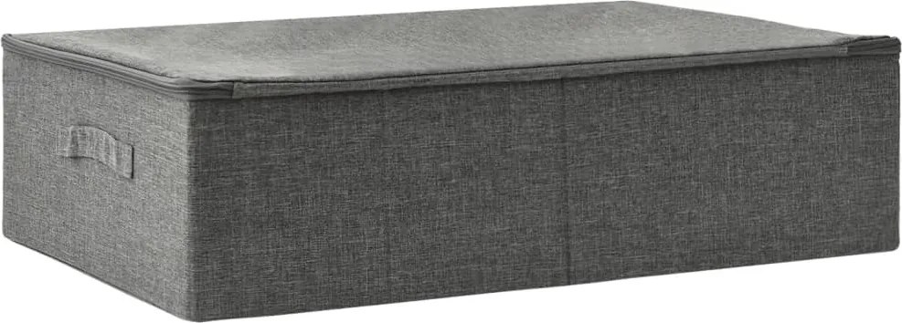 vidaXL antracitszürke szövet tárolódoboz 70 x 40 x 18 cm