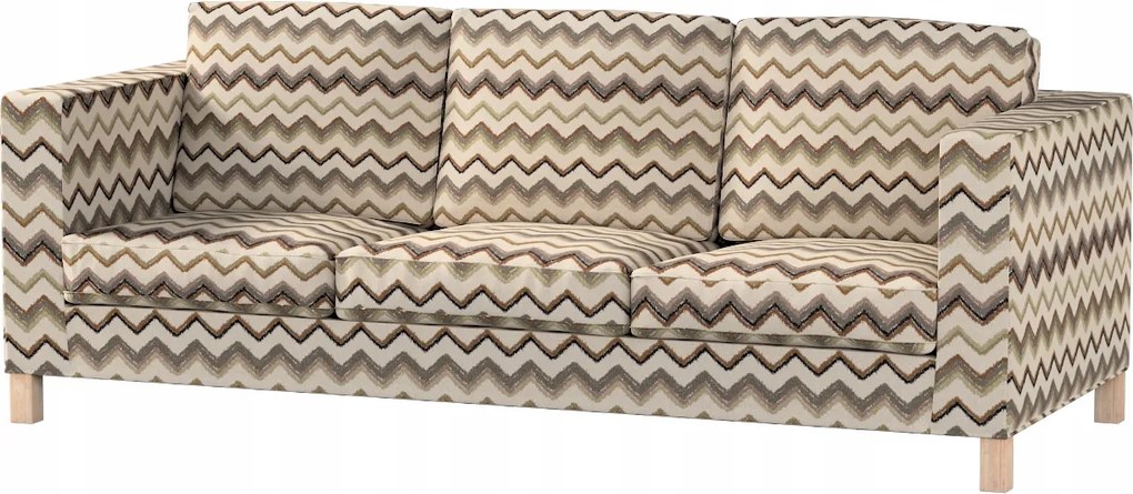 Karlanda 3 személyes kinyitható kanapé huzat Ikea zöld