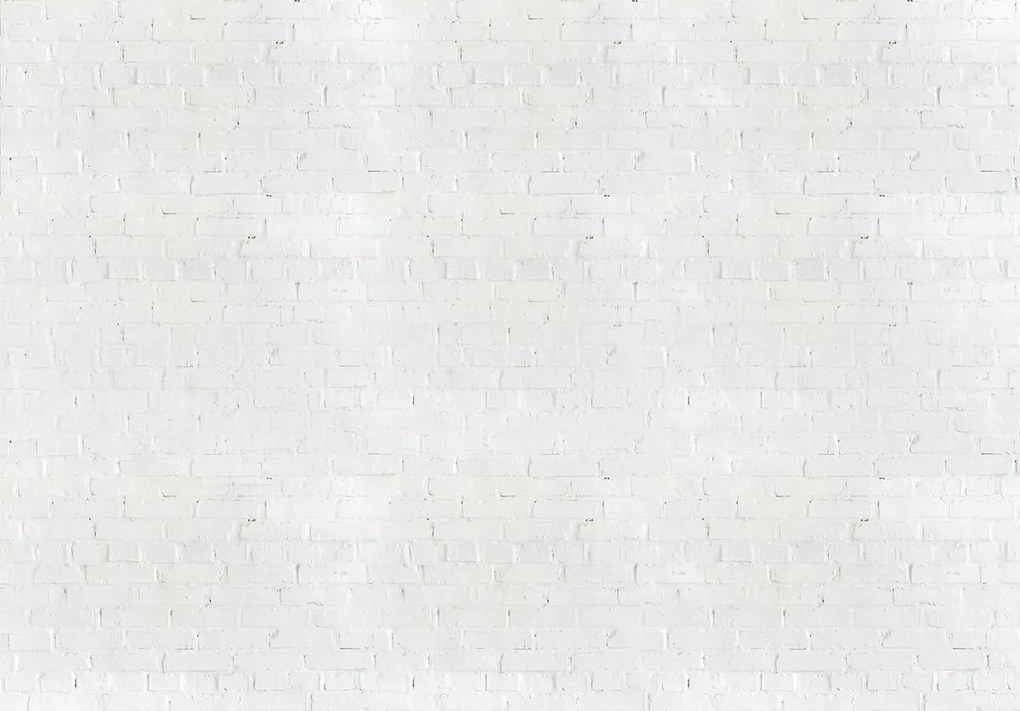 Fotótapéta - Fehér tégla (152,5x104 cm)