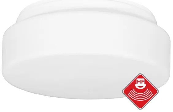 Ecolite W122-BI - Érzékelős mennyezeti lámpa HECTOR 1xE27/60W/230V IP44 fehér