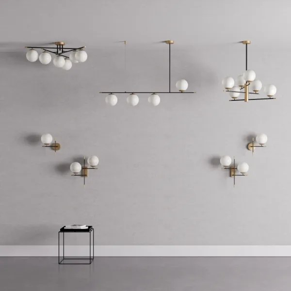 Redo 01-2946 - Fali lámpa ESSENTIAL 2xE14/28W/230V