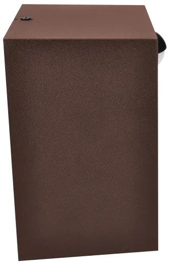 Brilagi-LED TERNI kültéri fali lámpatest érzékelővel, LED 12 W, 230 V, barna, IP44