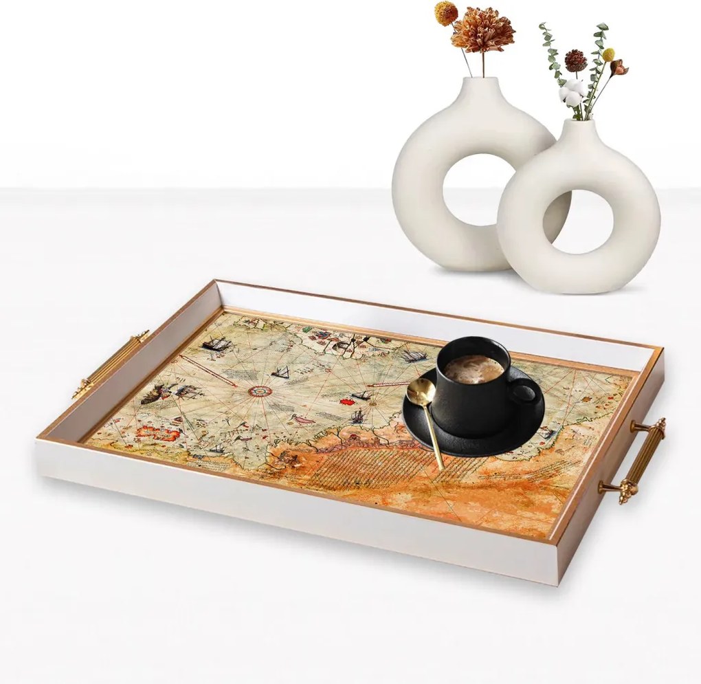 Üveg tálca, 38×24 cm – TPB9903